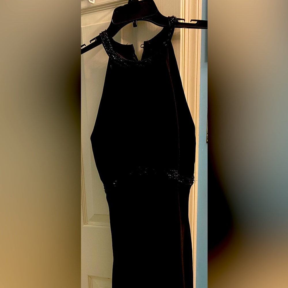 Black formal dress